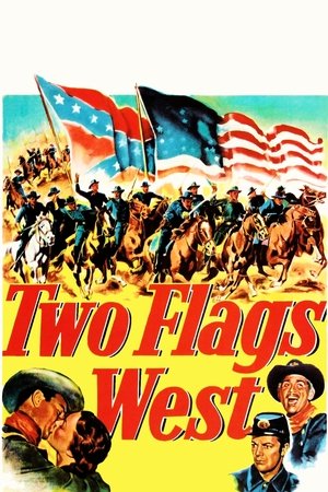 Two Flags West Poster