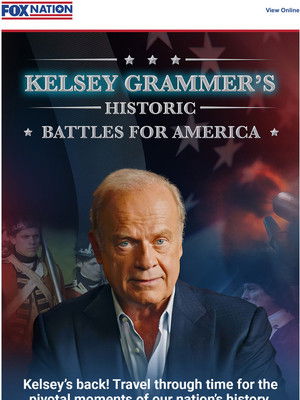 Kelsey Grammer's Historic Battles for America Poster