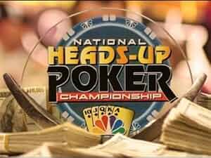 National Heads-Up Poker Championship Poster
